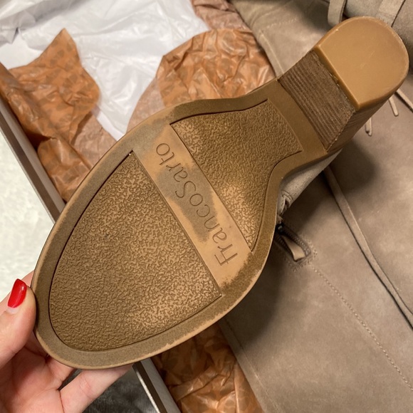 Franco Sarto over the knee boots tan 6.5 - Picture 3 of 7